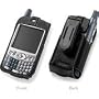 palmOne TREO 650 Leather Form-Fit Case with belt clip. Retail Packaged.