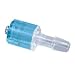 CrystalVu luer Fitting, Male luer Lock x 3/16" Hose Barb, Berry, 25/pk