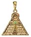 YTC Summit Ankh Pyramid Pendant Collectible Medallion Necklace Accessory Jewelry