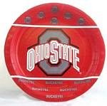 Ohio State Buckeyes 9" Dinner Paper Plates