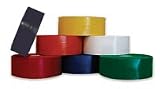 Durable Stripe Marking Tapes, 2 x 100-ft., BLACK