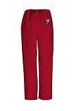 Unisex Pant for Men or Women - Team logo embroidered patch featured on left pant leg (Detroit Pistons, L )