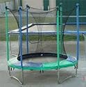 8ft Airmaster Trampoline with Enclosure: Trampolines TRD8AMENSP8