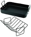 Stellar Hard Anodised Roasting Pan & Rack 36x27cm