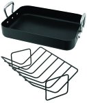 Review Stellar S676 / Stellar Hard Anodised Roasting Pan & Rack 36x27cm