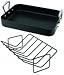Read Stellar Hard Anodised Roasting Pan & Rack 36x27cm Details Stellar Hard Anodised Roasting Pan & Rack 36x27cm