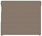 Hummer H2 Custom-Fit All-Weather Rubber Floor Mats Cargo Area - Sport Utility|No 3rd Seat - Spare Tire Inside - Dark Beige (2003 03 2004 04 2005 05 2006 06 2007 07 ) AMS5A2F435163||8031PYY8