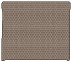 Chevrolet Tahoe Custom-Fit All-Weather Rubber Floor Mats Cargo Area - Limited Edition(1999 Body Style)|2 Door - Spare Tire Inside - Dark Beige (2000 00 ) AMSSTA1435163||803LE97B