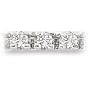 Certified, 14kt. White Gold, 3 ct. tw. Diamond Bracelet