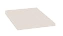 Kinzler C-03104/79 Baumwoll-Satin Spannbetttuch Dobby Stripe 100 x 200 cm sand