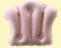 Inflatable Terry Bath Pillow