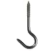 Kitchen & Housewares : Enclume CSH-HS Ceiling Screw Hook, Hammered Steel