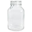 Bormioli Rocco Fido Glass Canning Jar Italian - 4 Liter