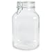 Bormioli Rocco Fido Glass Canning Jar Italian - 4 Liter
