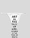 White Thong with Art is the tree of life. Science is the tree of death. - William Bla...