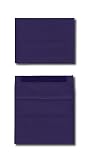 A7 Invitation Envelope - 70# Dark Purple - Basis Color Text (5 1/4 x 7 1/4) (50)