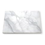 White Marble Pastry and Cutting Board - 16 x 24 Inch