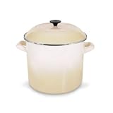 Review Le Creuset N4100-2868 / Le Creuset Enamel-on-Steel 16-Quart Stockpot, Dune