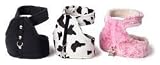 BLACK - TEACUP - Soft Felt Cowboy Dog Harnesses