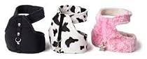 Soft Felt Cowboy Dog Harnesses BLACK