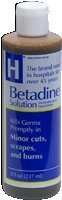 Betadine 8oz. Solution, 10% Topical Antiseptic Kills Bacteria, Viruses, Fungi and Yeasts