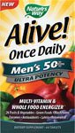 Nature's Way Alive Once Daily Men's 50+ Multi Ultra Potency, Tablets, 60-Count