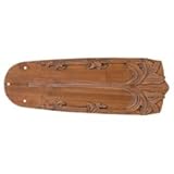 IMAGE OF Monte Carlo MC5B187 52-Inch Carved Wood Blades, Chestnut