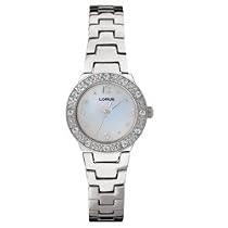 Lorus Women's Silvertone Bracelet Austrian Crystal Watch, LR2119, SPECIAL, Seiko Brand, 30 Meters