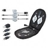 Belkin F3X1724 7-in-1 Retractable Cable Travel Pack by Belkin