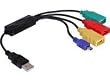 DELOCK HUB USB2.0 4 Port ext. Kabel
