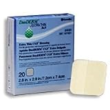 Duoderm Cgf Extra Thin Dressing 2 Inches X 4 Inches - 20 Per Pack