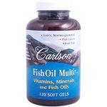 Carlson Labs Labs, Fish Oil Multi, 120 Softgels