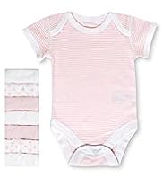 7 Pack Pure Cotton Short Sleeve Assorted Bodysuits