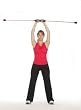 Original Swingstick Schwungstab + Trainings-DVD & Poster Farbe BLAU