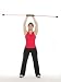 Sport & Fitness : Original Swingstick Schwungstab + Trainings-DVD & Poster Farbe ROT