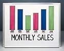Import 48x36 W/rail Dry Erase Board