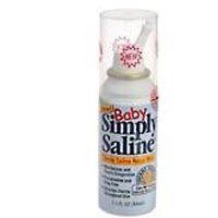 Simply Saline Sterile Saline Nasal Mist, Baby 1.5 fl oz (44 ml)