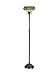 Dale Tiffany TR100904 Lewellen Torchiere Lamp, Antique Bronze/Sand and Art Glass Shade
