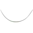 2mm Round Hollow Collar with Closed Back