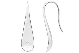 Sterling Silver Diamond Earrings