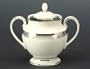 Noritake Ardmore Platinum Sugar Bowl with Cover