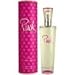 Pink is a fun, sophisticated, invigorating scent. A fun mixture of artemesia, Neroli flower, peony, freesia, bergamot, mandarin, violet leaves, juniper berry, and muguet.