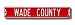 Miami Heat Wade County Street Sign