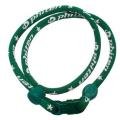 Phiten Sport Aqua Titanium Necklaces - Green/White - 26 