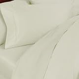 600TC Single-Ply Cotton Sheet Set with Bonus Cases, Queen, Celadon