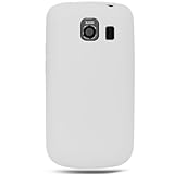 Silicone Skin CLEAR Rubber Soft Cover Case for LG VS660 VORTEX (VERIZON) [W ....