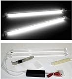 White Dual 12 inch Cathode Lights CCFL