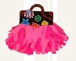 Pomchies Pom-Id In the Pink Luggage Tag