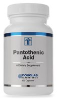 Pantothenic Acid 500 mg 100 Capsules by Douglas Labs