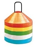 Sporting Goods : Set Of Disc Cones With Holder